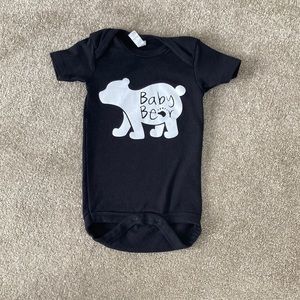 🐻 3/$30 Baby bear onesie